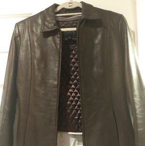 Wilson's Leather jacket w removable vest